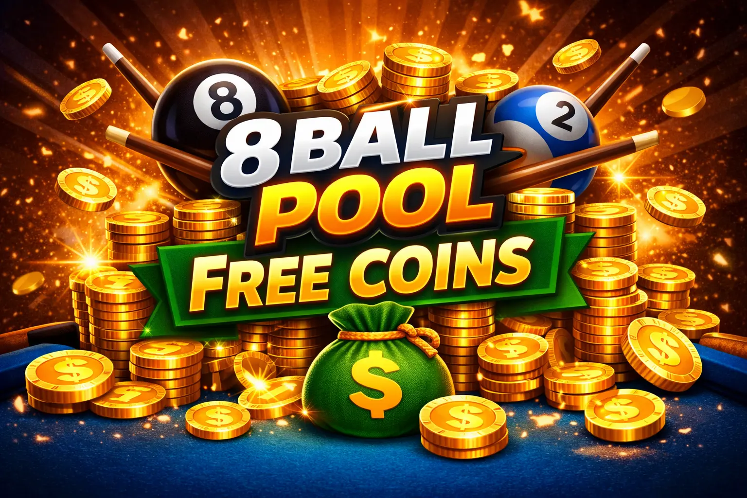 8 ball pool free coins
